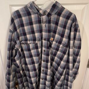 Big and tall (2XL) Slightly worn stylish button down. Perfect gift for large men